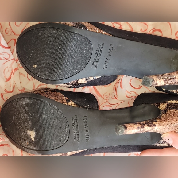 Nine West Platform heels size 10 - Picture 4 of 6